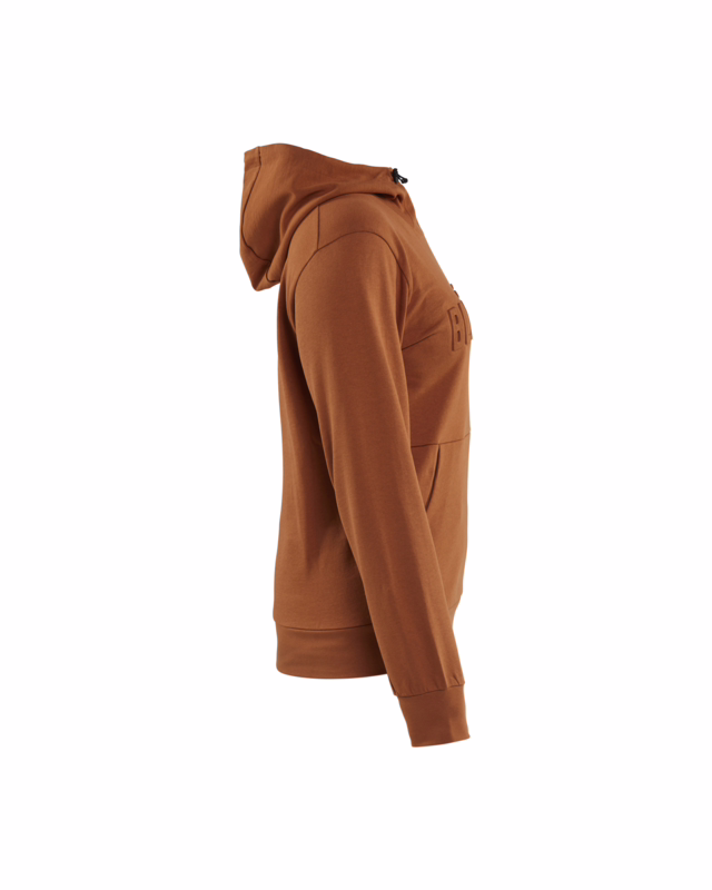 Hættetrøje Dame 3560 3D Rust, str. XS