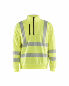 Blåkläder - Sweatshirt half-zip Hi-vis 3564 Gul