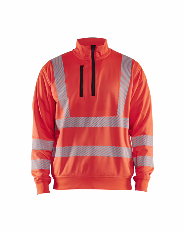 Sweatshirt 3564 Hi-vis Rød, str. L