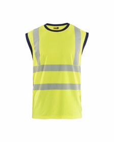 Blåkläder - Tank top Hi-vis 3575 Gul/marineblå