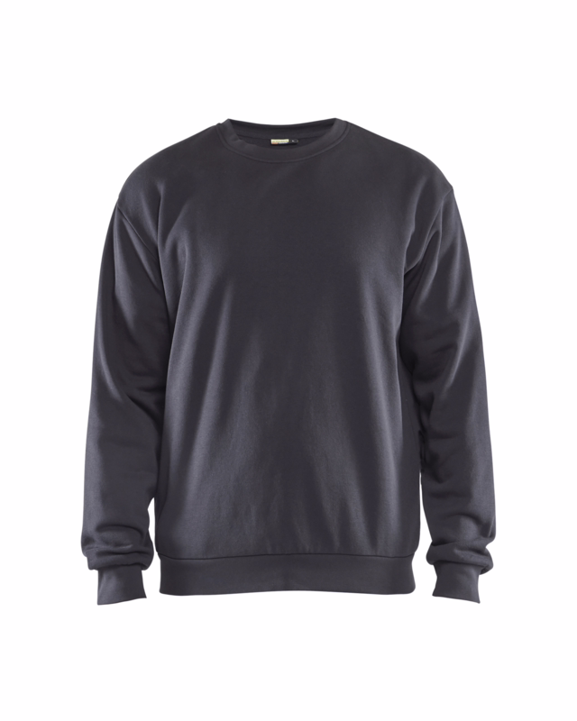 Sweatshirt 3585 mellemgrå, str. 3XL