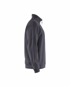Blåkläder - Sweatshirt 3587 Half zip Mellemgrå