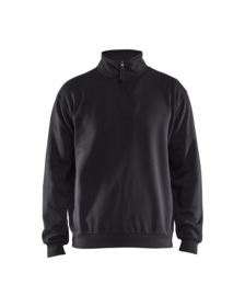 Blåkläder - Sweatshirt 3587 Half zip Sort
