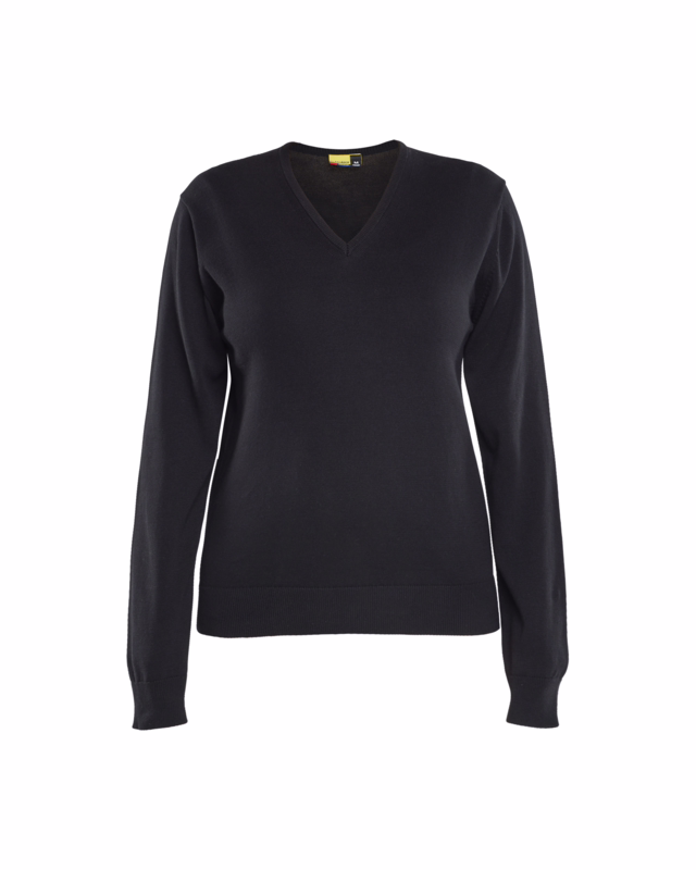 Pullover Dame 3591 Sort, str. S