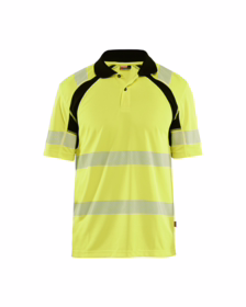 Blåkläder - Poloshirt Hi-vis 3595 Gul/Sort