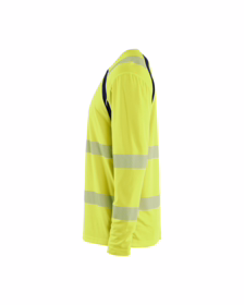 Blåkläder - T-shirt L/Æ 3599 Hi-vis Gul/Marineblå