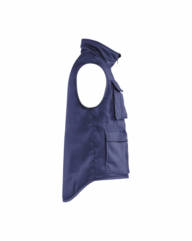 Vinter vest 3801 marineblå, str. 2XL