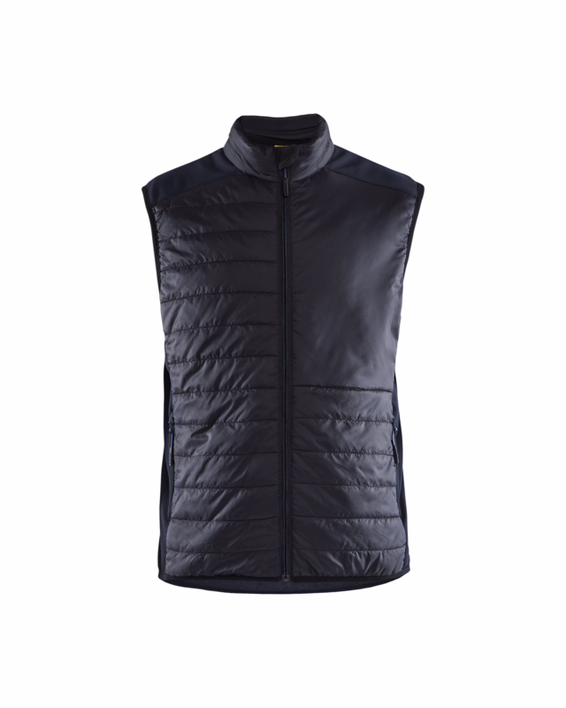 Vest 3863 sort/mørk marineblå, str. 2XL