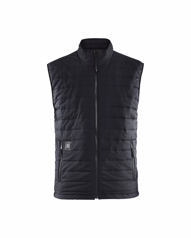 Vest m/varme 3880 Sort, str. S
