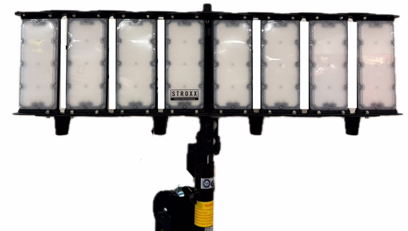 Arbejdslampe Mega power LED work light, 400W m/trefod