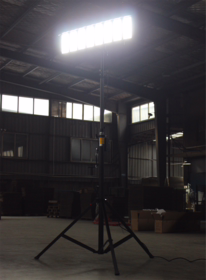 STROXX - Arbejdslampe Mega power LED, 800W (2 x 400W) m/trefod