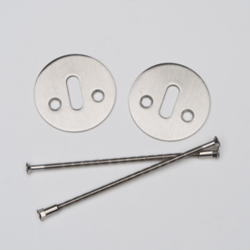 STROXX - Nøgleskilte RS Ø50x2,5mm massiv cc30mm