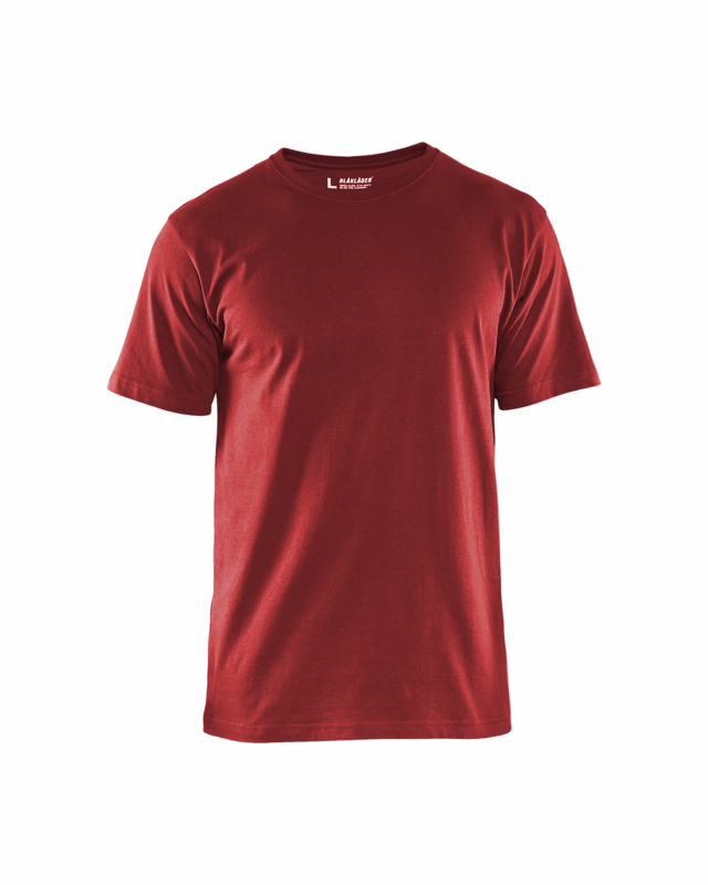 T-shirt 3525 rød, str. L