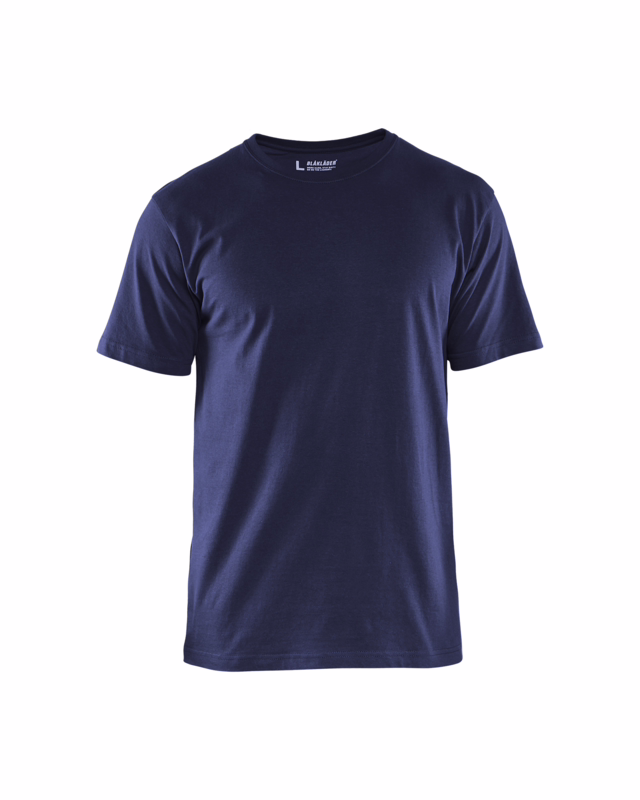T-shirt 3525 Lang Marineblå, str. L