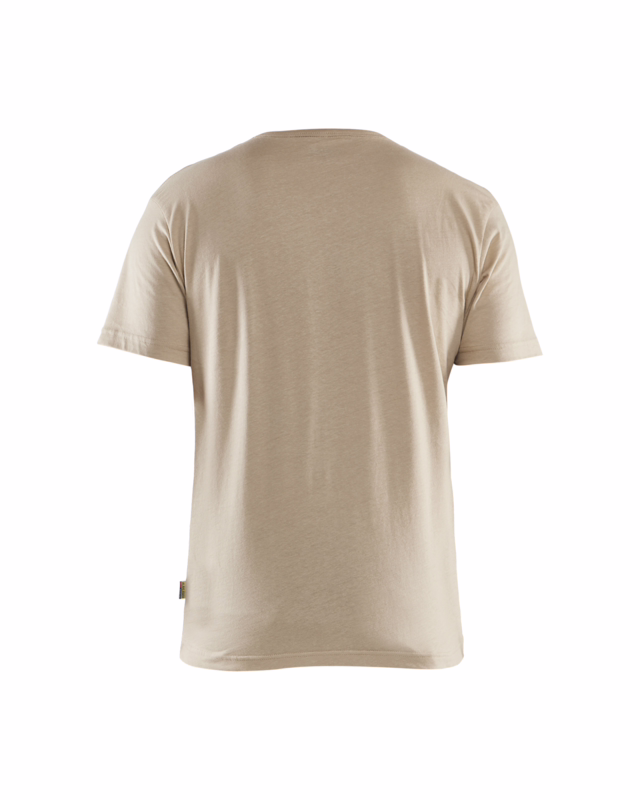 T-shirt 3531 varm beige, str. 2XL