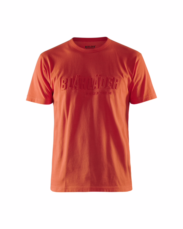 T-shirt 3531 Orangerød, str. XL