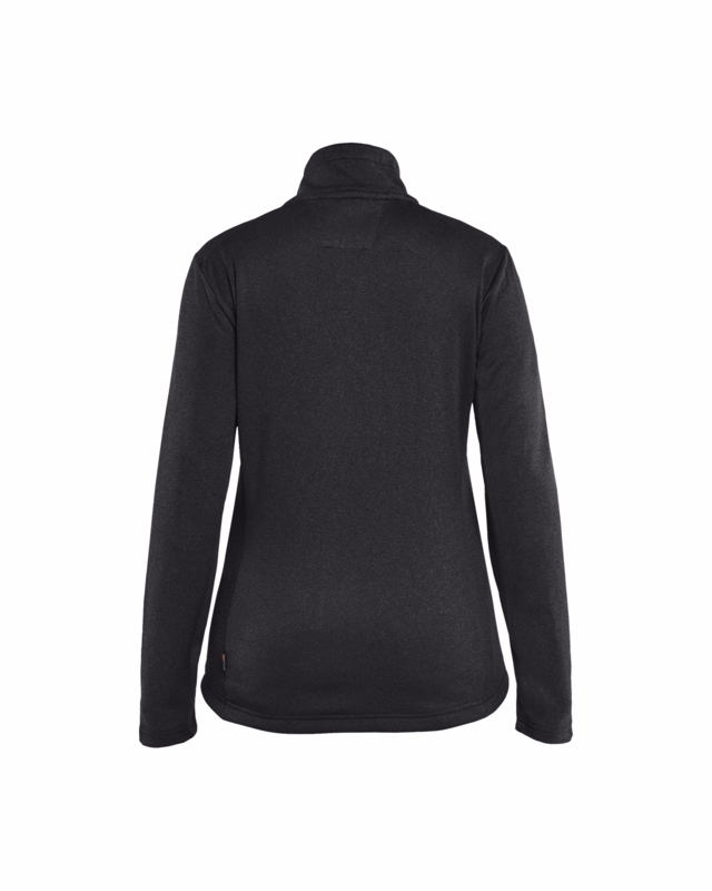 Sweatshirt m/lyn Dame 3549 Sort, str. M