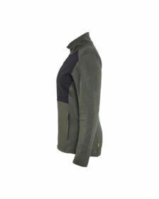 Blåkläder - Sweatshirt m/lyn Dame 3549 Efterårsgrøn/Sort