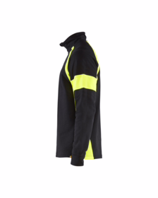 Blåkläder - Sweatshirt 3550 sort/gul