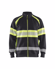 Blåkläder - Sweatshirt Hi-vis 3551 Sort/gul