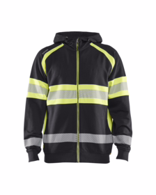 Blåkläder - Hættetrøje Hi-vis 3552 Sort/gul