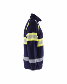 Blåkläder - Sweatshirt Hi-vis 3553 Marineblå/gul