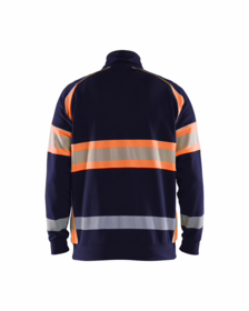Blåkläder - Sweatshirt Hi-vis 3553 Marineblå/Orange