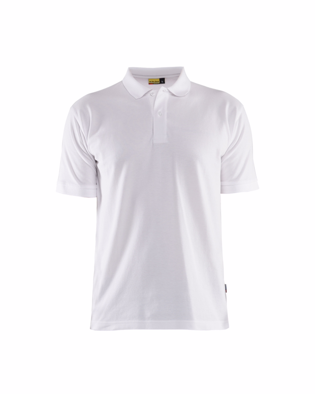 Poloshirt 3435 hvid, str. M