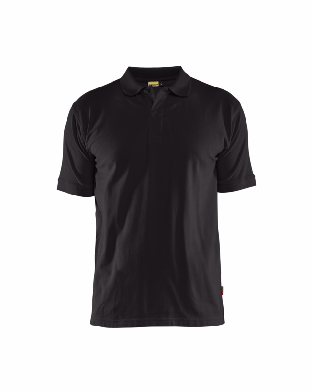 Poloshirt 3435 sort, str. 3XL