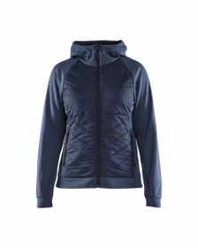 Blåkläder - Sweatshirt Dame 3464 Støvet Blå/Mørk Marineblå