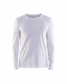 Blåkläder - T-shirt L/Æ 3500 Lang Hvid