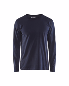 Blåkläder - T-shirt L/Æ 3500 Lang Mørk Marineblå