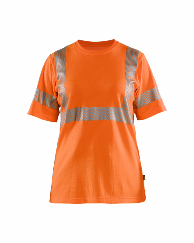 T-shirt 3502 Dame Hi-vis Orange, str. L