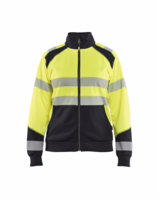 Blåkläder - Sweatshirt Dame Hi-vis m/lyn 3508 Gul/sort