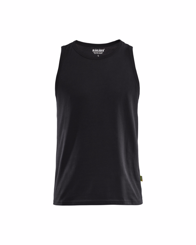 Tanktop 3511 Sort, str. 3XL