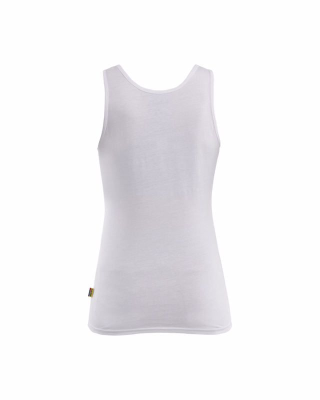 Tanktop 3512 Dame Hvid, str. XL