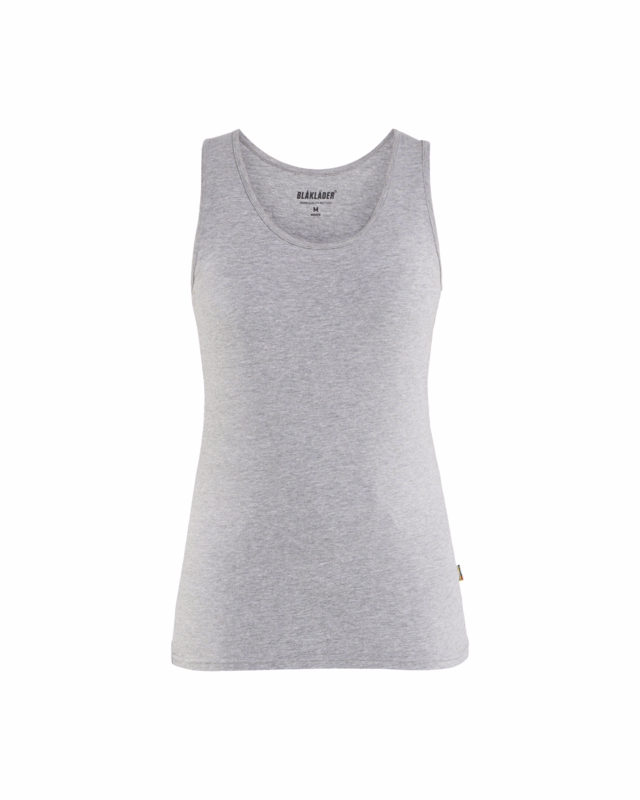 Tanktop 3512 Dame Gråmeleret, str. L