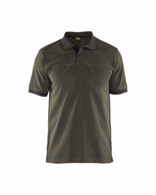 Blåkläder - Poloshirt 3389 olivengrøn/sort