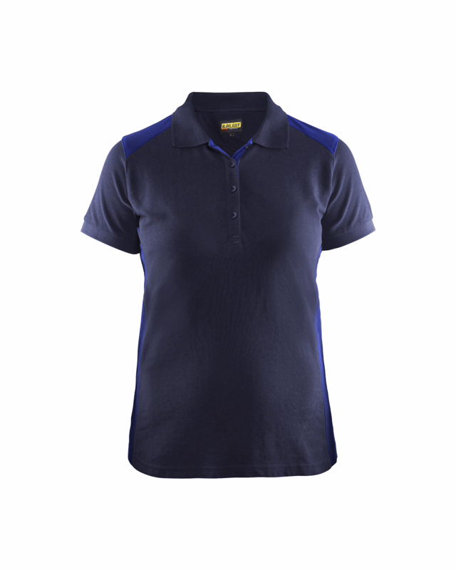 Poloshirt Dame 3390 marineblå/koboltblå, str.S