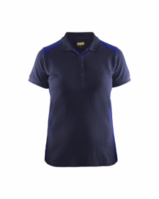 Blåkläder - Poloshirt Dame 3390 marineblå/koboltblå