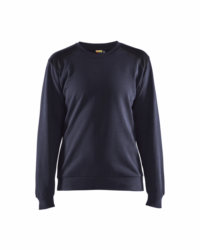 Sweatshirt Dame 3408 mørk marineblå/sort, str.3XL