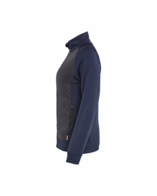 Blåkläder - Sweatjakke Dame 3419 Mørk Marineblå/Sort