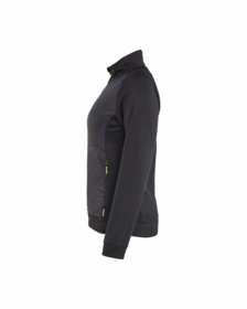 Blåkläder - Sweatjakke Dame 3419 Sort/gul