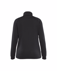 Blåkläder - Sweatjakke Dame 3419 Sort/rød