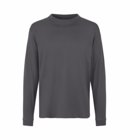 ID Identity - T-shirt langærmet 0311 Pro Wear Silver grey