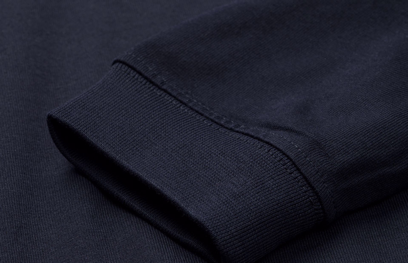 T-shirt m/lange ærmer Pro Wear 0311 Navy Str. M