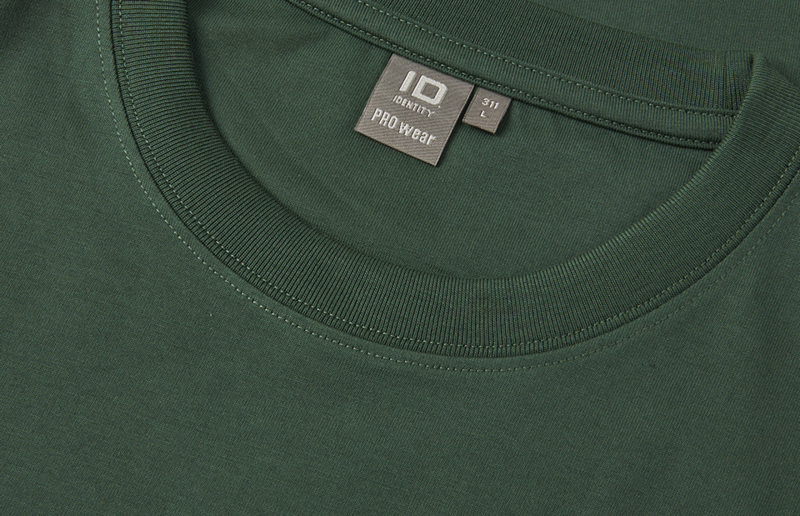 T-shirt L/Æ 0311 Flaskegrøn, str. XS