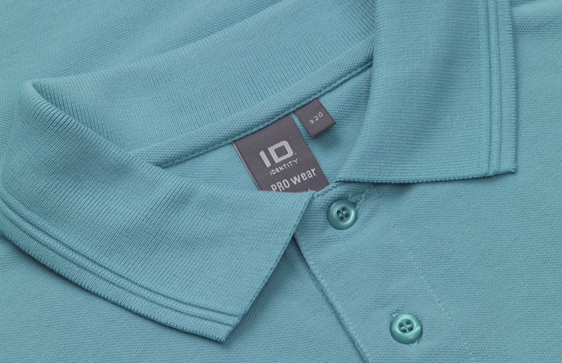 Poloshirt 0320 Støvet Aqua, str. XL