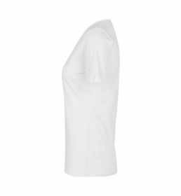 ID Identity - T-shirt V-hals 0506 Hvid