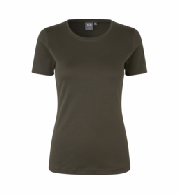 ID Identity - T-shirt 0508 Dame Oliven